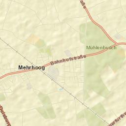 Mehrhoog Street Map