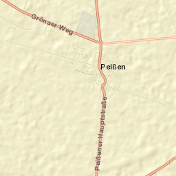 Peißen Street Map