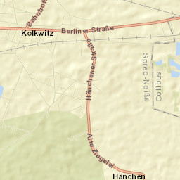 Kolkwitz Street Map