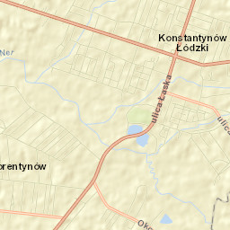 Konstantynów Łódzki Street Map