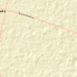 Sosnówka Street Map
