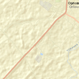 Orlovo Street Map