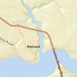 Neyland Street Map