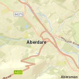 Aberdare Street Map