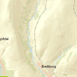 Bedlinog Street Map