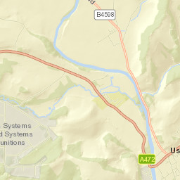Usk Street Map