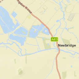 Standlake Street Map