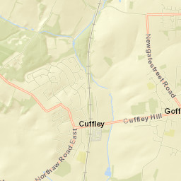 Cuffley Street Map