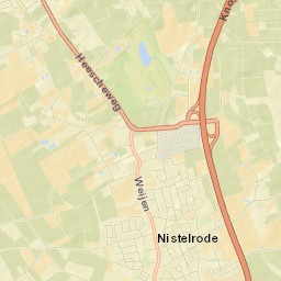 Nistelrode Street Map