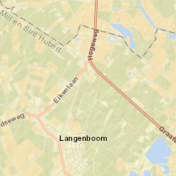 Langenboom Street Map