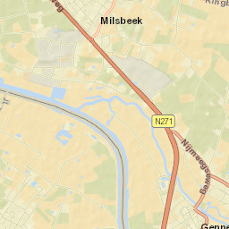 Milsbeek Street Map