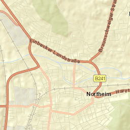 Northeim Street Map