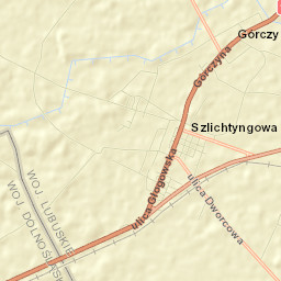 Szlichtyngowa Street Map