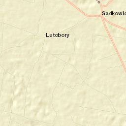 Sadkowice Street Map