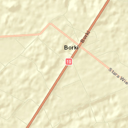 Borki Street Map