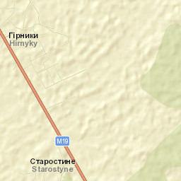 Ratnivs’kyy Rayon Street Map