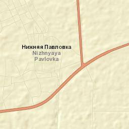 Nizhnepavlovka Street Map