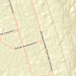Ekibastuz Street Map