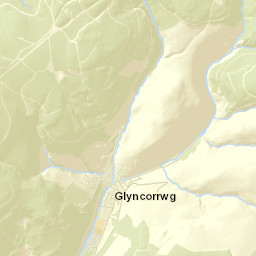 Glyncorrwg Street Map