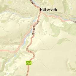 Nailsworth Street Map