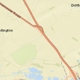 South Cerney Street Map