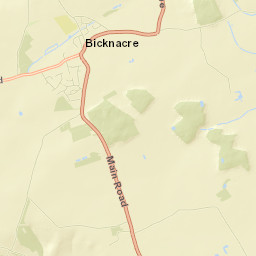 Bicknacre Street Map