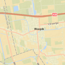 Waspik Street Map
