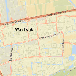 Waalwijk Street Map