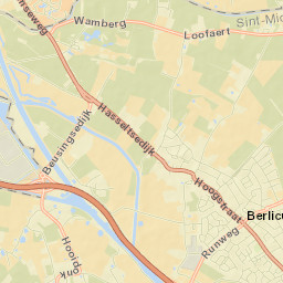 Berlicum Street Map