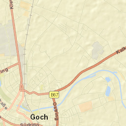 Goch Street Map