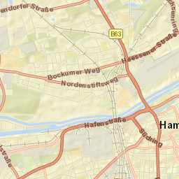 Hamm Street Map