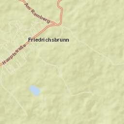Friedrichsbrunn Street Map