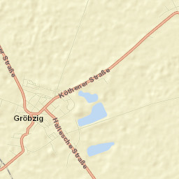 Gröbzig Street Map