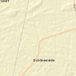 Schönewalde Street Map