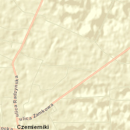 Czemierniki Street Map