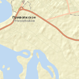 Privolzhskoye Street Map