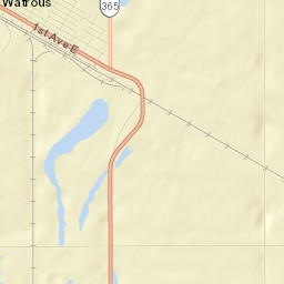 Watrous Street Map