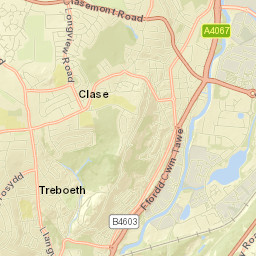 4 Clos Caersalem, Mynydd-bach, Swansea Street Map