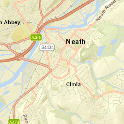 Neath Street Map