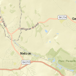 Bwl Road, Nelson, Caerphilly CF46, UK Street Map