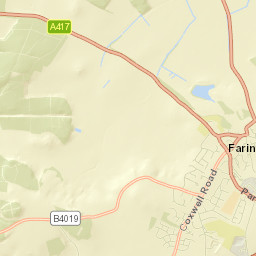 Faringdon Street Map