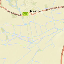 Marcham Street Map