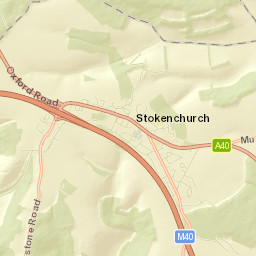 Stokenchurch Street Map