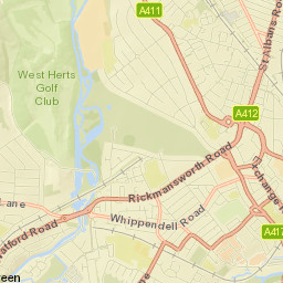Watford Street Map