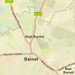 Barnet Street Map