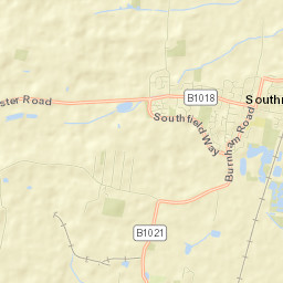 Southminster Street Map
