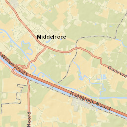 Middelrode Street Map