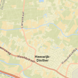 Heeswijk-Dinther Street Map