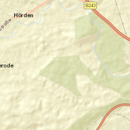 Hörden Street Map