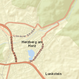 Herzberg am Harz Street Map